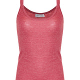 Cinxia ribbed cashmere-silk-hemp blend tank top