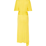 David Koma Floral appliqué jersey midi dress