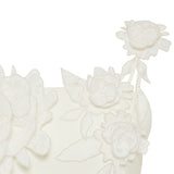 David Koma Flower-cluster embroidered top