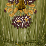 Valentino Garavani Embroidered lurex silk shirt