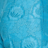 Valentino Garavani Broderie anglaise cotton bootcut trousers