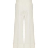 Crepe Couture wide‑leg trousers