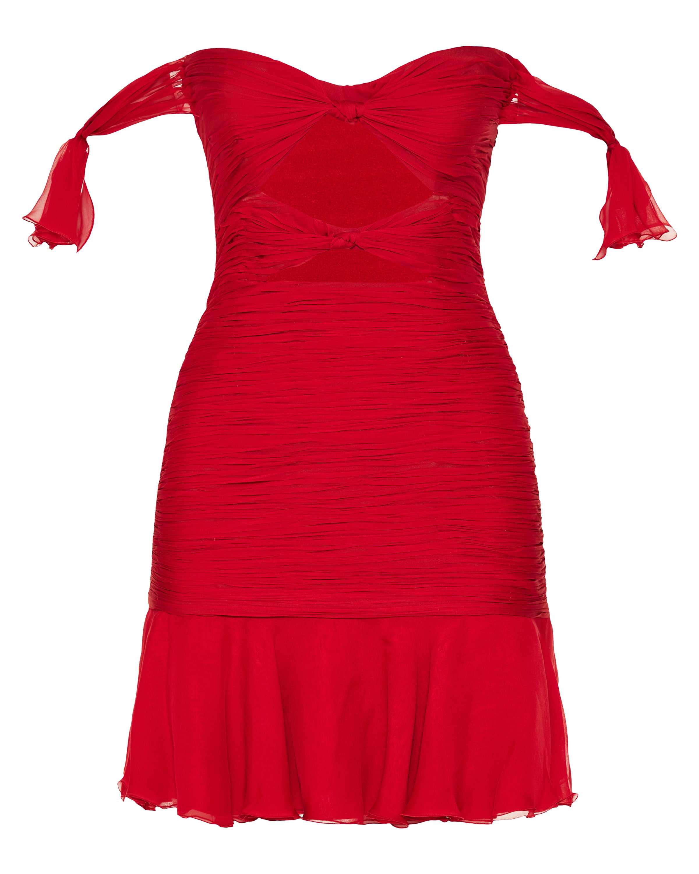Valentino Garavani Silk chiffon mini dress – Luisa World