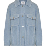 Denim oversized jacket