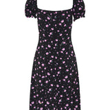 Carnations print dress