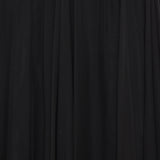 High-waisted chiffon circle skirt