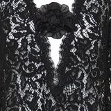 Cordonetto lace mini dress