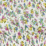 Floral print poplin top