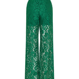 Cordonetto lace trousers