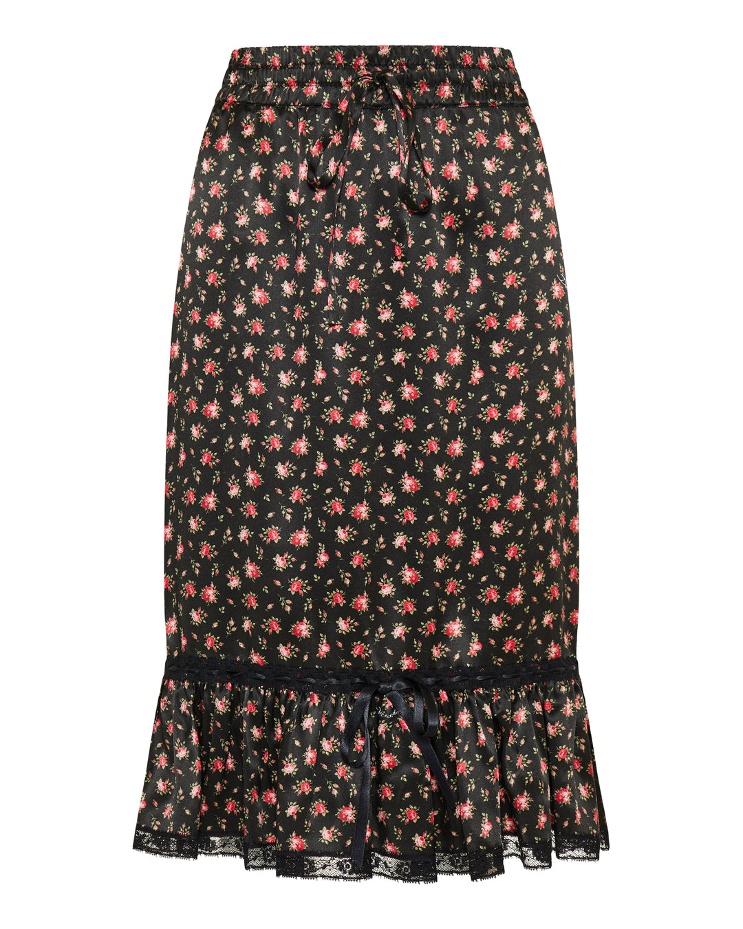 DOLCE & GABBANA DOLCE & GABBANA Floral ruffled midi skirt – Luisa