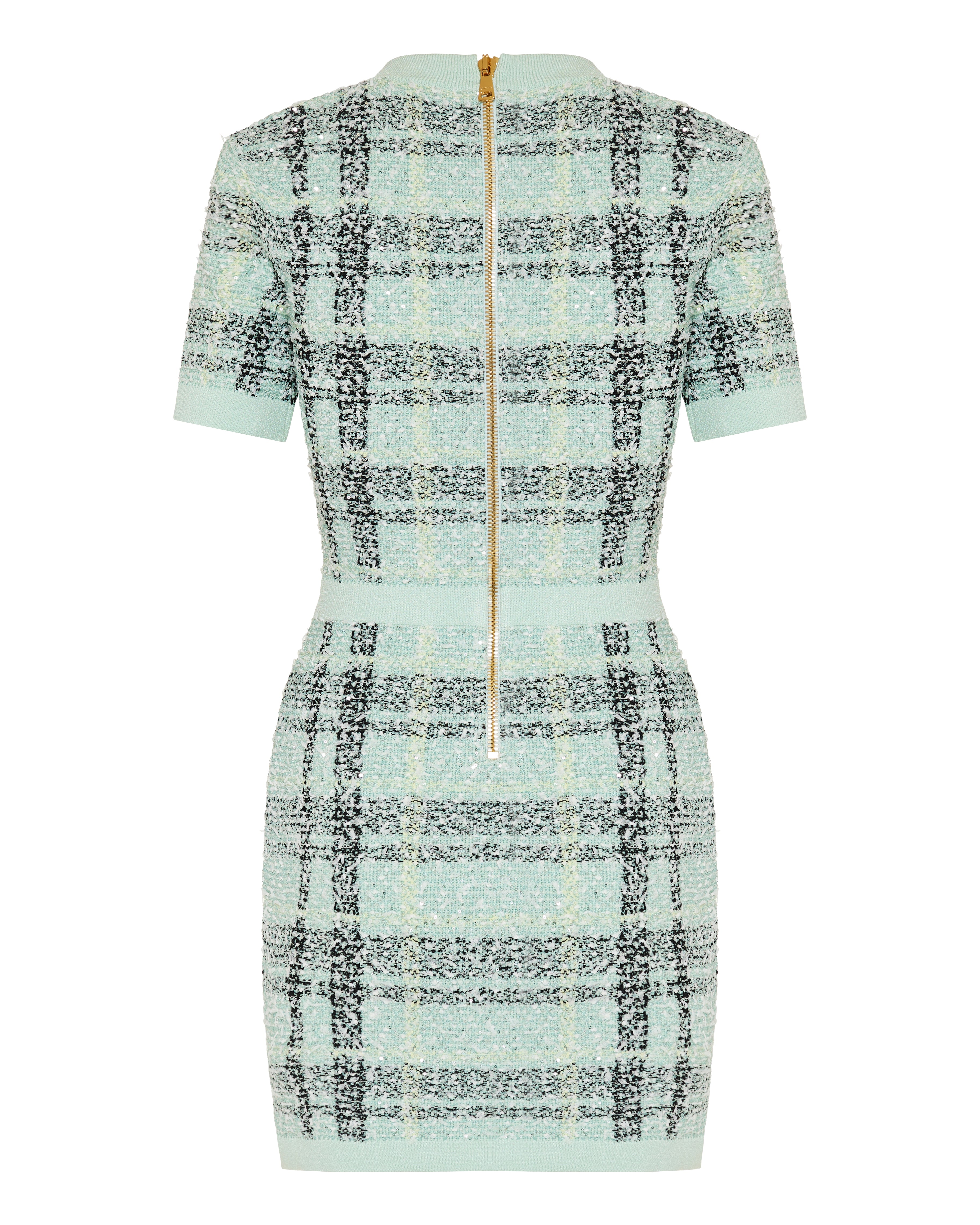 balmain glitter mini dress Balmain Tweed Mini dress