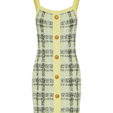Balmain Buttoned mini dress
