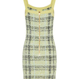 Balmain Buttoned mini dress