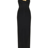 Belted bustier dress