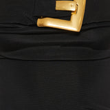 Belted bustier dress