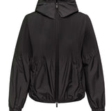 Moncler Anemone pleated hooded jacket