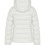 Alete hooded short down jacket