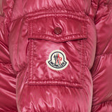 Glesse hooded short down jacket