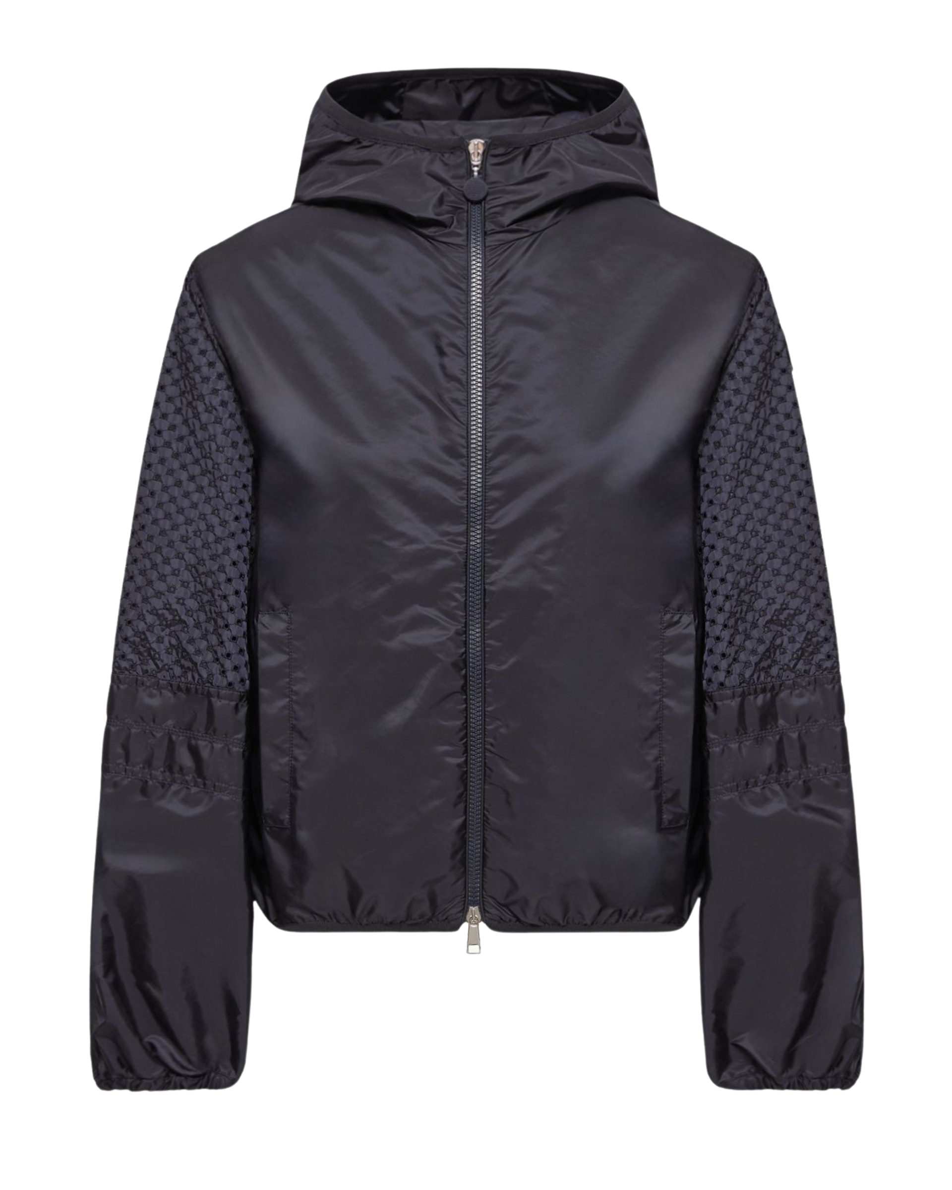 MONCLER ナイロンジャケット MONCLER (モンクレール) 撥水 軽量 ダブルフード フルジップ ナイロン