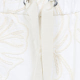Moncler Embroidered cotton shorts