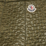 Floral quilted padded mini skirt