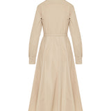 Poplin shirt dress