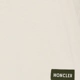 Crochet-trimmed cotton logo t-shirt