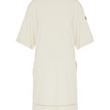 Cotton-blend mini t-shirt dress