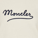Embroidered logo cotton-blend jumper
