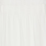 Saint Laurent Embroidered cotton poplin dress