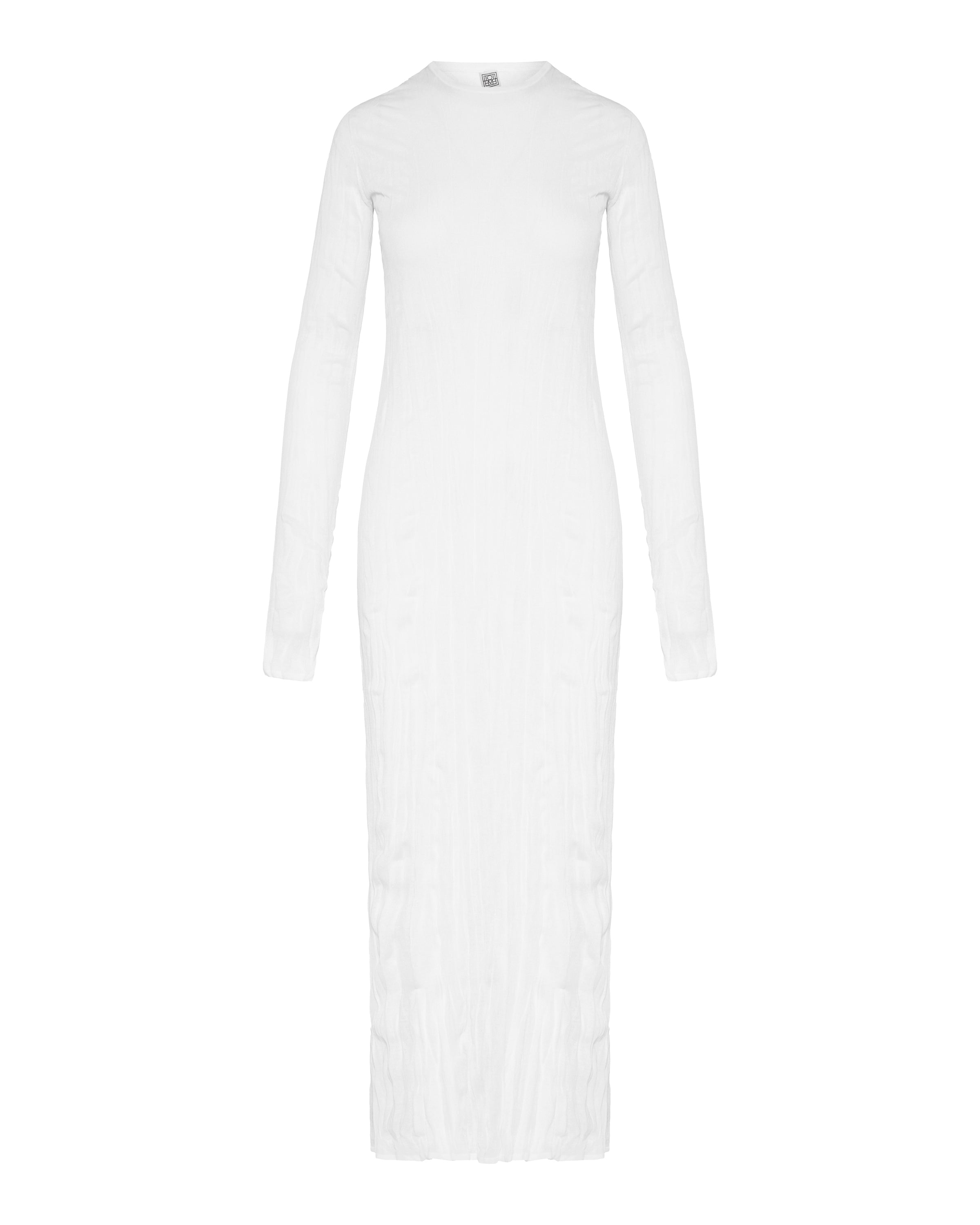 toteme white dress Toteme Pleated maxi dress