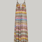Missoni Zigzag knit maxi dress