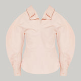 Givenchy Cut-out poplin shirt