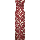 Johanna Ortiz Horizonte mistico cutout printed midi dress