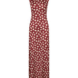 Johanna Ortiz Horizonte mistico cutout printed midi dress