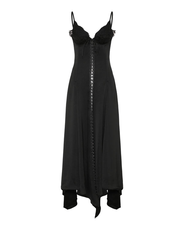 Mcqueen Gancini midi dress