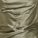 Balmain Embellished shoulder silk maxi dress
