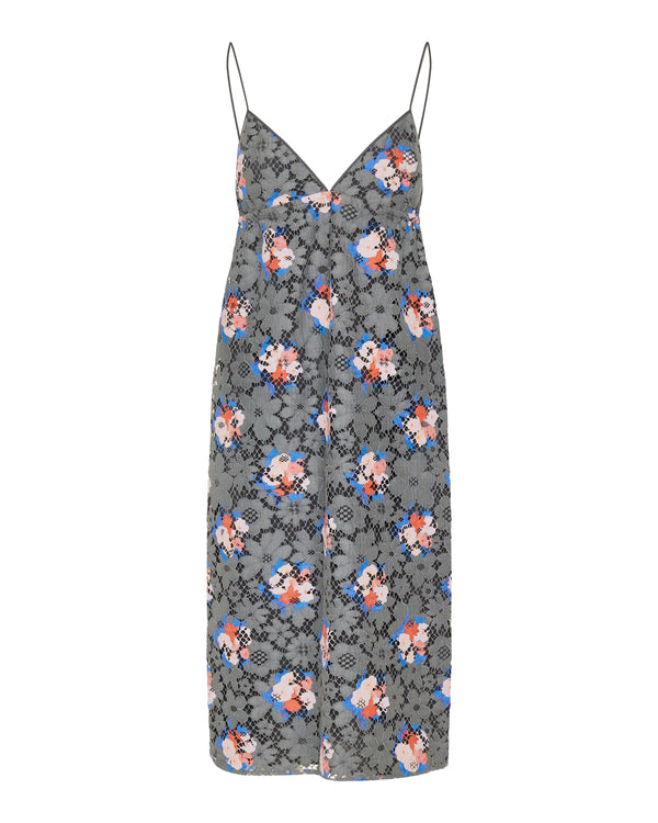 Fendi Lace printed midi dress