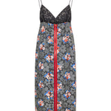 Fendi Lace printed midi dress