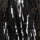 Hervé Léger Keira sequin fringe mini dress