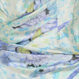 Maison Margiela Floral drape wrap dress