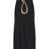 Valentino Garavani Embellished crepe snake mini dress