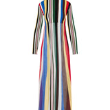 Loewe Stretch viscose-blend long dress