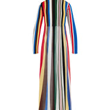 Loewe Stretch viscose-blend long dress