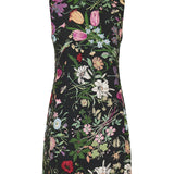 Gucci Floral brocade mini dress
