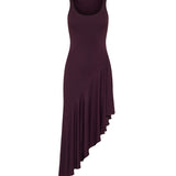 Alaïa Asymmetric strappy dress