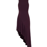 Alaïa Asymmetric strappy dress
