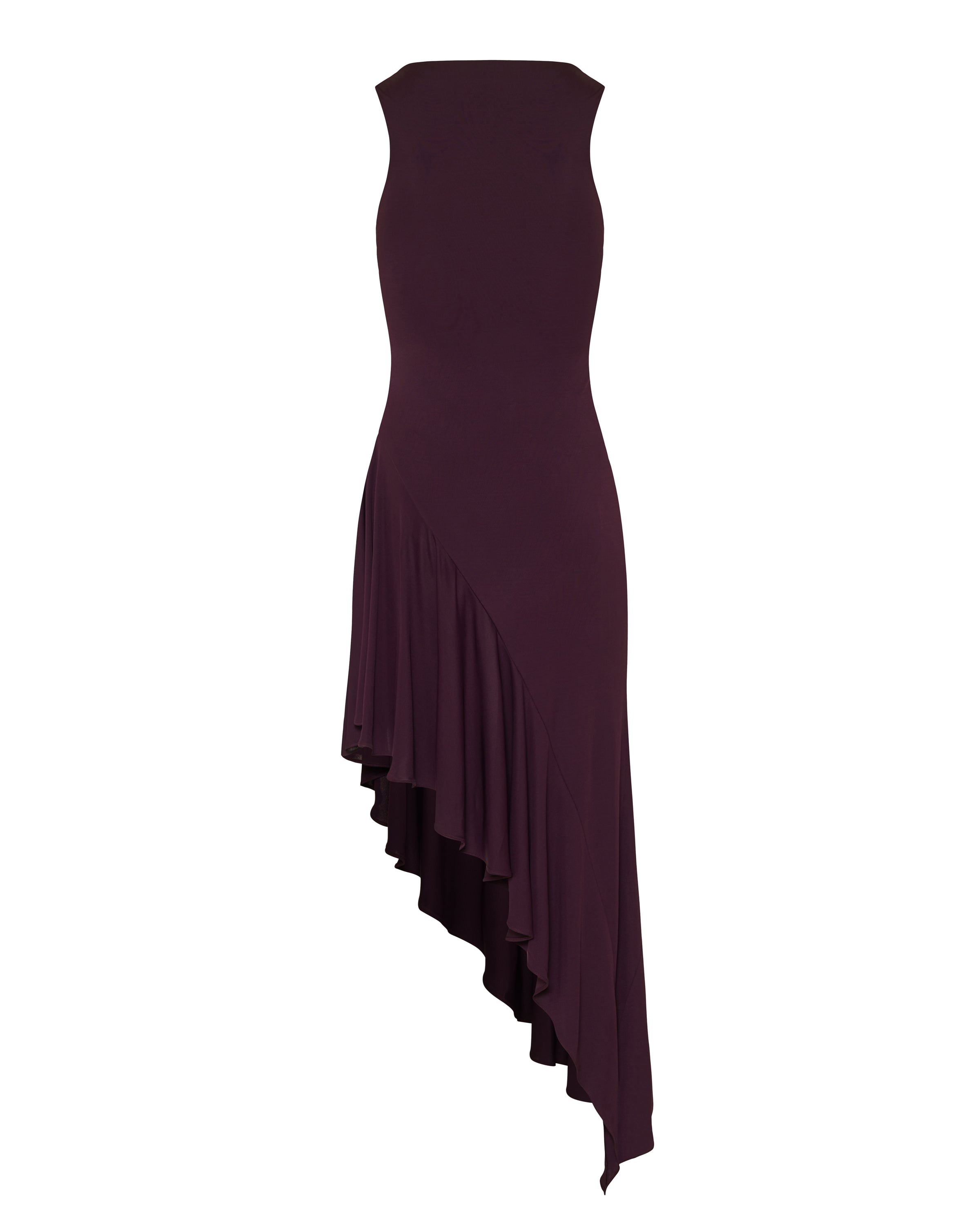 amphora asymmetric midi dress Alaïa Asymmetric strappy dress – Luisa World