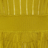 Alaia Crinoline knit mini dress