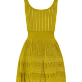 Alaia Crinoline knit mini dress